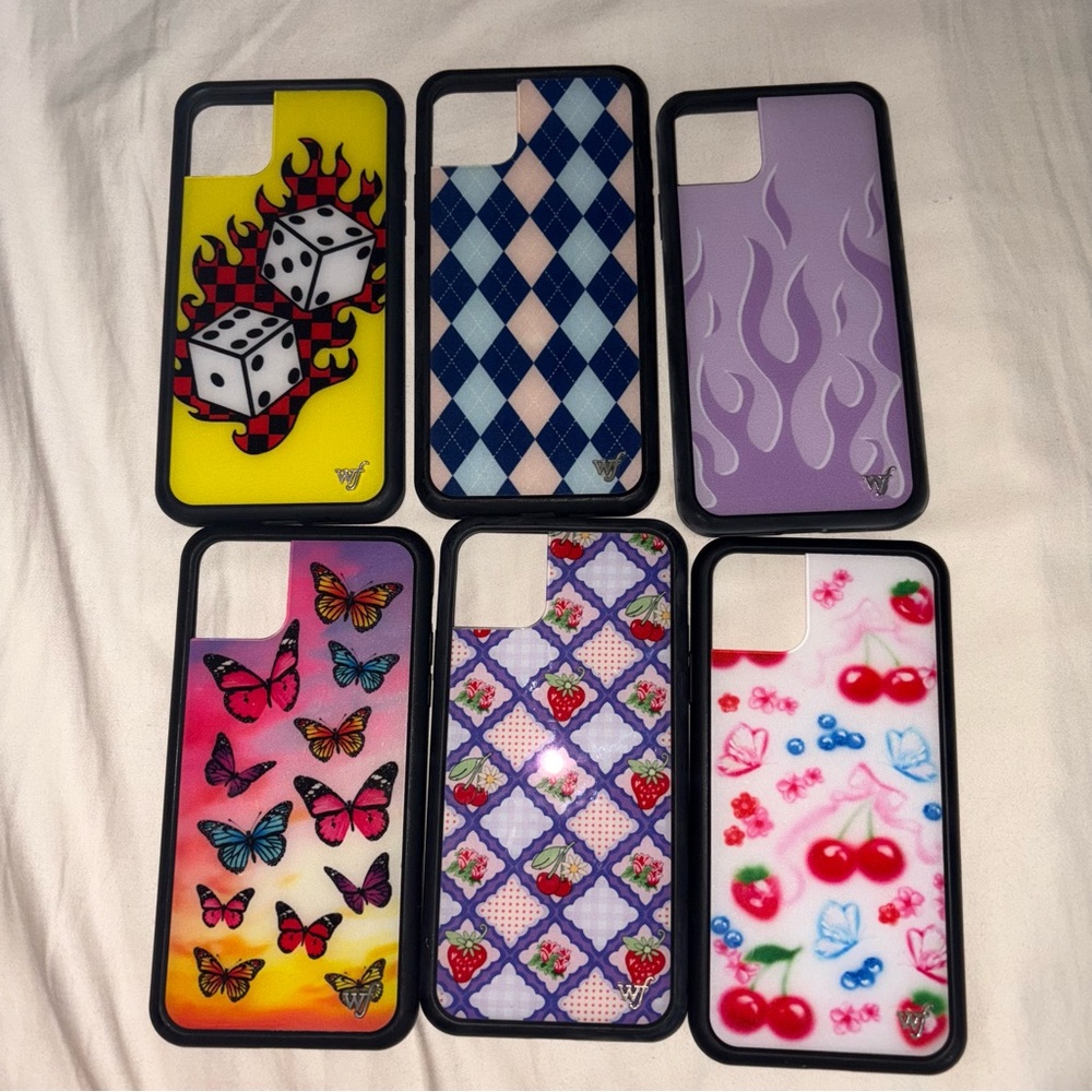 6 Wildflower Cases